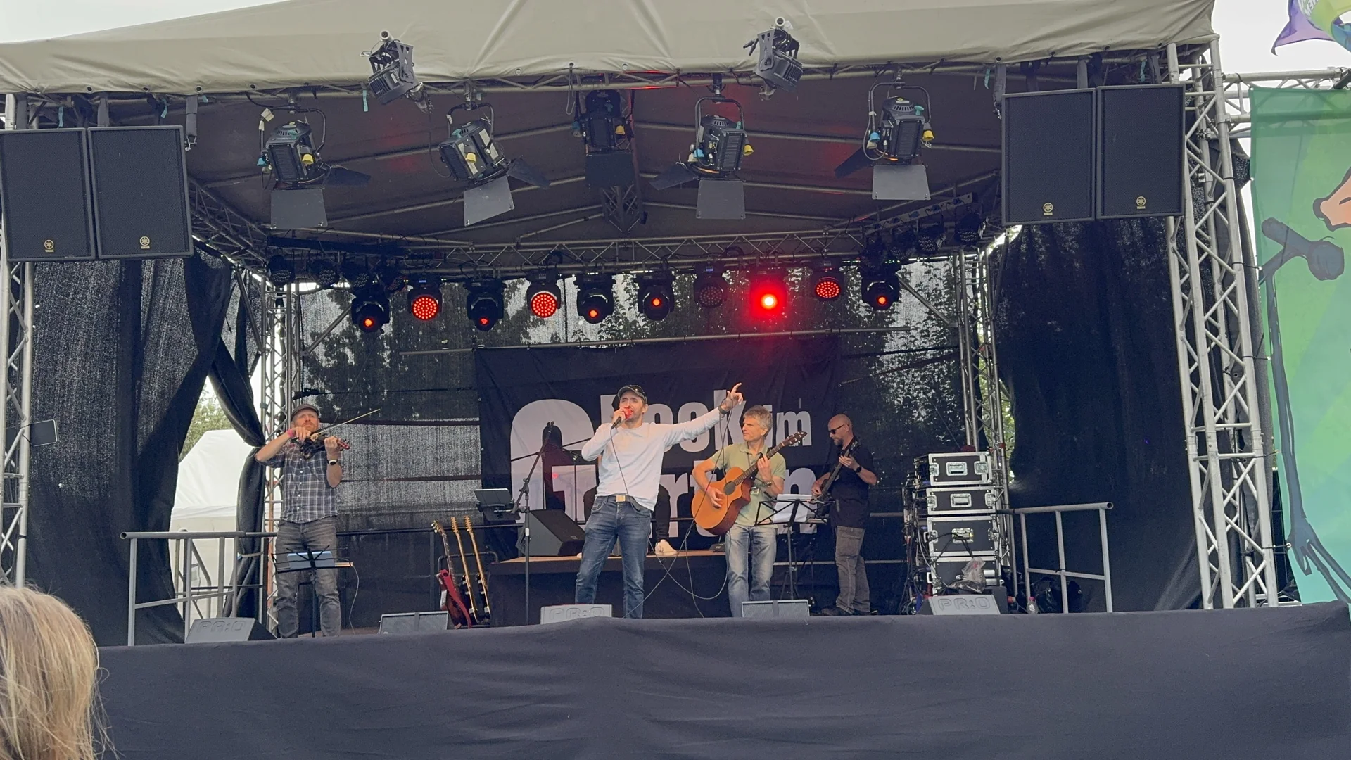 Muggenwahn - Die Band Live auf der Bühne